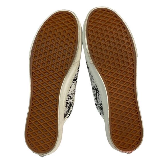 Vans Snakeskin SF Marshmallow Slip On Mule Slides Ultracush Shoes W 11 M 9.5 - Picture 9 of 9